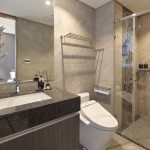 浴廁是私領域中的私領域，衛浴設備嚴選TOTO品牌，並採用乾濕分離設計，擁有舒適愜意的洗沐時光。