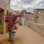 金門著名的「沙美老街」彷彿移植撒哈拉沙漠的景色，特有的「頹屋」建築特色彷彿繁華褪盡的斷垣殘壁，有一種淒美、不打算矯飾的灑脫！
