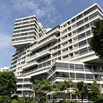 Interlace（翠城新景）大膽將31棟樓宇以六角形格局錯疊交織而成