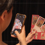 『百廟門企劃』第一件修復作品–臺南府城六合境馬公廟，為潘麗水大師在1970年所作，由新業設計成抽獎小卡，作為講座的亮點紀念。