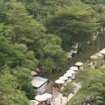 聚落地點位於佔地6814平方公尺的東光園道一隅，四周環繞樂業一路、東光園路、東英二街、建成路，園道蘊含豐富樹種，像是城市中的一抹綠廊。