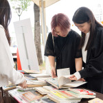 『讓書本繼續去旅行』透過捐贈及二手書交換，＃共享_共好，感謝當日許多熱心的家族好友，並贈送專屬明信片，投遞郵筒，創造回憶。