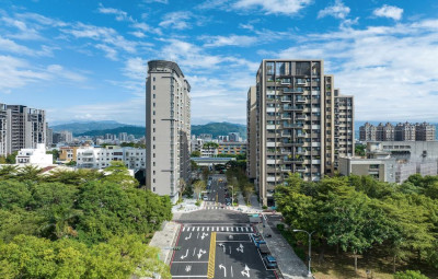 街區翻轉有感 建商投入都更再造 樂業一路化身最美綠廊